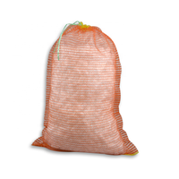 Sac en maille tubulaire pour pomme de terre 25Kg 50KG PP oignon légumes fruits filet Orange emballage cordon sac en maille