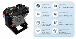 Générateur silencieux 60v 72v batterie automatique tricycle électrique <span class=keywords><strong>quatre</strong></span> roues avec générateur à essence - Product Image 6
