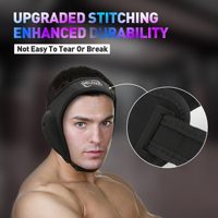 Protège-oreilles professionnel pour l'entraînement de boxe, personnalisable, réglable, en EVA respirant, multi-usages, BJJ