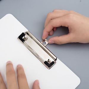 Porte-documents simple en PP A4/A5/A6 pour papiers de test, bloc-notes étudiant, tablette, menu de restaurant - Product Image 4