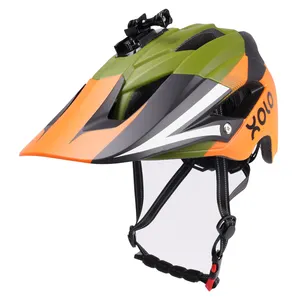 Casque de camouflage de vélo de route de montagne à bord détachable