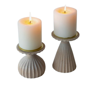 Tabletop Candelabra Medium Size <b>Wooden</b> Candle <b>Holder</b> Event Party Candle <b>Holder</b> Wedding and Christmas Decoration - Product Image 5