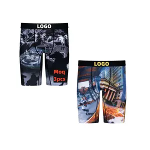 High Quality Designer Swim Trunks Men Oem Custom Wholesale Vendor Underwear Plus Size Boxers Briefs For Men