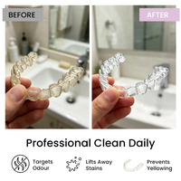 Comprimés nettoyants effervescents pour prothèses dentaires et appareils orthodontiques de Chine