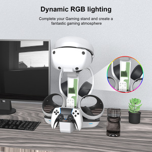 Base de Carga con Iluminación RGB JYS-P5156 para Controles PS5 <span class=keywords><strong>VR2</strong></span>, Soporte de Carga con Pantalla para Controles PS5 <span class=keywords><strong>VR2</strong></span> - Product Image 5