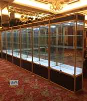 Vitrine de magasin de luxe en verre pour parfums, présentoir de vente au détail avec éclairage LED