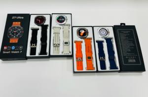 Moda Venta caliente Z7 Ultra reloj IP68 impermeable Smartwatches brújula 300mAh batería RDFIT App Bandas de silicona aleación para dama - Product Image 4