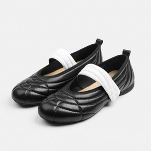 Zapatos Planos de Ballet con Punta Redonda de Diseño Francés para Mujer, Estilo Primavera, Deportivos, Tipo Mary Jane, Cómodos, Transpirables e Impermeables - Product Image 1