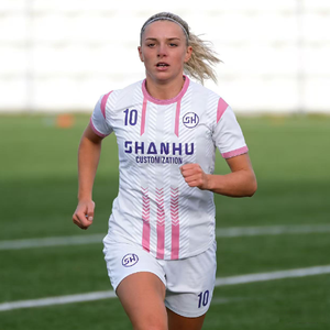 מדי כדורגל לנשים, חולצת כדורגל מבד פוליאסטר נושם, חולצת ספורט לנשים, חולצות כדורגל - Product Image 1