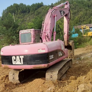 Excavatrices Caterpillar 320 d'occasion de haute qualité CE, excavatrices sur chenilles de 20 tonnes d'occasion, accessoire de pince, marteau hydraulique - Product Image 5