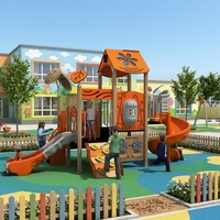 Structures de jeux pour enfants personnalisées en usine, toboggans de parc d'attractions, jeux de plein air durables, jouets pour enfants