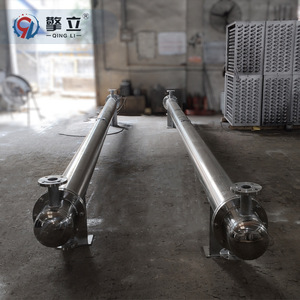 Qing Li Stainless Steel <b>Tube</b> <b>Heat</b> Exchanger Pressure Vessel Water Cooling Industrial Use - Product Image 3