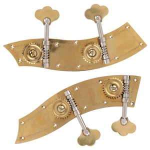 2 uds. Clavijas <span class=keywords><strong>de</strong></span> afinación <span class=keywords><strong>de</strong></span> graves SINTONIZADOR <span class=keywords><strong>DE</strong></span> Metal doble cabezal <span class=keywords><strong>de</strong></span> máquina doble pieza <span class=keywords><strong>de</strong></span> repuesto perilla <span class=keywords><strong>de</strong></span> engranaje abierto dorado - Product Image 4