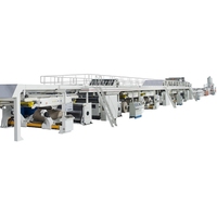 Línea de Producción de Láminas de Cartón Corrugado de 3/5/7 Capas Totalmente Automática para Máquina de Fabricación de Cajas de Cartón