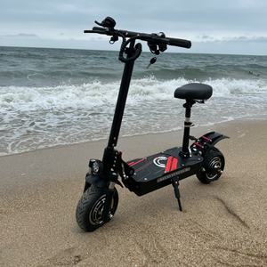 Expédition UE/US, trottinette électrique tout-terrain Boyueda Q7 Pro avec siège, batterie 52V 19Ah, moteur double 3200W, vitesse maximale de 70 km/h - Product Image 1