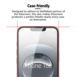 Pellicola Protettiva in <span class=keywords><strong>Vetro</strong></span> Temperato 9H Trasparente Premium di Alta Qualità per Schermo Cellulare per <span class=keywords><strong>iPhone</strong></span> 16E per <span class=keywords><strong>iPhone</strong></span> <span class=keywords><strong>13</strong></span> 14 <span class=keywords><strong>13</strong></span> Pro - Product Image 4