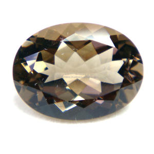 หินควอทซ์สโมคกี้ทรงรีแบบเหลี่ยมเพชรพลอยและตรวจสอบแบบหลวมอัญมณีรุ่นใหม่เครื่องประดับทำควันควอตซ์ - Product Image 6