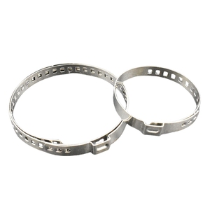 Abrazadera de junta Cv de acero inoxidable Abrazadera de manguera de tubo de oreja única Abrazadera continua de bota Cv para tubería - Product Image 4