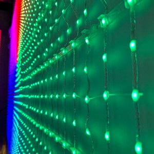 Flexible Indoor Outdoor Waterproof High Transparency P50 P100 LED Display <b>Mesh</b> Screen Light String Flexible Indoor Flexible Led - Product Image 3