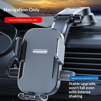 Support de téléphone de voiture rotatif personnalisé avec ventouse pour tableau de bord, hauteur réglable et flexible, pour navigation