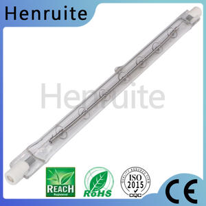 Pemanas inframerah Halogen gelombang pendek, pemanas kertas klip U untuk industri kertas dinding kaca kuarsa IR <span class=keywords><strong>1600W</strong></span> 240V 430mm - Product Image 6