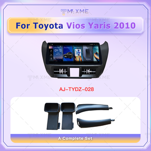 Ucuz toptan 12.3 inç araba Stereo <span class=keywords><strong>GPS</strong></span> navigasyon çerçeve Toyota 2010-2011 Vios/Yaris siyah Android araba radyo ekran çerçevesi - Product Image 4