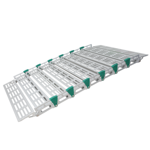 Rampe de <span class=keywords><strong>chargement</strong></span> pliable pour fauteuil roulant, robuste et unique en son genre, en aluminium, capacité 500 kg - Product Image 4