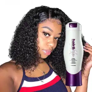 1kg Crespo Cachi amento natürliche Creme de Cabelo Qie Deixa o Cabelo Cache ado Kit