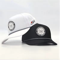 Gorra de Golf con Parche de Goma Personalizado, Gorra Unisex Perforada para Golf Diario y Actividades al Aire Libre, Directo de Fábrica