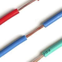 Cable Eléctrico de Cobre Trenzado Aislado en PVC, Sin Revestimiento, de Uso General para Cableado Doméstico, 300/500V, 60227 IEC 06 RV, Durable