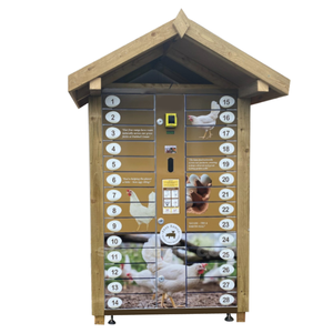 ケーキフルーツとサラダ自動販売機ファームフード卵自動販売機コインと請求書の支払い卓上スナック自動販売機 - Product Image 5