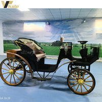 Véhicule de tourisme électrique certifié CE pour projets de tourisme, type calèche à chevaux