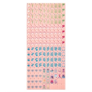 Juego de Mahjong Americano de Lujo de 160 Piezas, Fichas de Acrílico Grabadas de una Sola Capa, Ecológicas, Duraderas, Colección Premium de Bellas Artes para Niños - Product Image 5