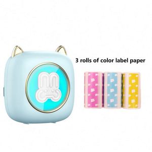200DPI HD 프린터 200dpi 1200mAh 무선 휴대용 포켓 프린터 펀 프린트 앱 IOS 안드로이드 호환 - Product Image 3