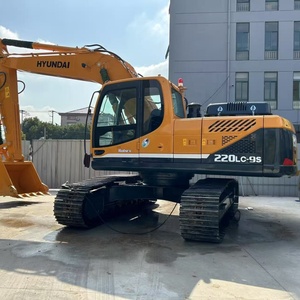 Excavatrice Hyundai 220 de 20 tonnes, robuste, d'occasion, bon prix, R220LC-9S, excavatrice sur chenilles Hyundai d'occasion - Product Image 3