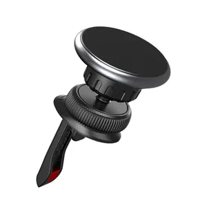 Criativo 360 Rotação Ajustável Gancho Clipe Air Vent Montar Titular Do Telefone Do Carro Magnético
