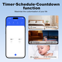 Module d'interrupteur intelligent WiFi super mini avec télécommande RF 433 MHz, récepteur relais en plastique pour Tuya Google Home Alexa