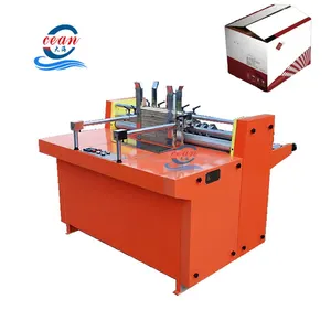 Hot sale carton box making machinery to corrugated paperboard partition slotting machine