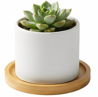 Sous-verres ronds en bambou naturel écologiques, directement de l'usine, pour la décoration moderne de la cuisine, du salon et du bar