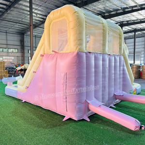 Toboggan de piscine gonflable, château gonflable pour enfants, structure gonflable en PVC, toboggan aquatique - Product Image 5