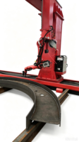 Solución Llave en Mano: Estación de Trabajo Robótica de Soldadura CNC MIG MAG de 9 Ejes para Vigas H de Acero al Carbono en Infraestructuras