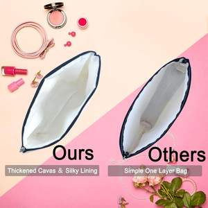 Regalo de 17 Años para Chicas - Bolsa de Viaje para <span class=keywords><strong>Maquillaje</strong></span> y Cosméticos, Material de Toalla, Estilo Moderno y Divertido - Product Image 4