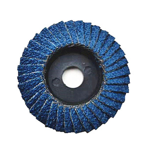 Disques à lamelles Naibas de 2 et 3 pouces, bleus et bruns, en alumine fusionnée, pour le meulage industriel - Product Image 1