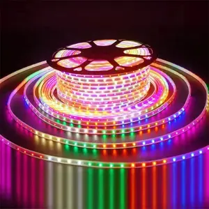 110V 220V Waterdichte Flex Touw Verlichting Pvc Multicolor Led Licht Buiten 10M 100M Kerstdecoratie Touw Led Verlichting