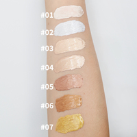 En gros, Enlumineur liquide diamant super brillant, longue tenue, végan, pour un éclat du visage, avec logo personnalisé