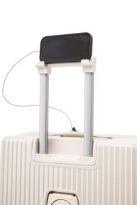 20-24 pouces fermeture à glissière Carryons Cabin Suitcase Portable Boarding Case Bag <span class=keywords><strong>avec</strong></span> ouverture frontale porte-gobelet et <span class=keywords><strong>chargeur</strong></span> de téléphone - Product Image 5