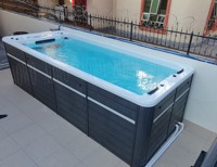 Bulit-in avec jacuzziss piscine piscine balnéo tube chaud extérieur bain à remous piscine spa balboa yacuzi bac head spa