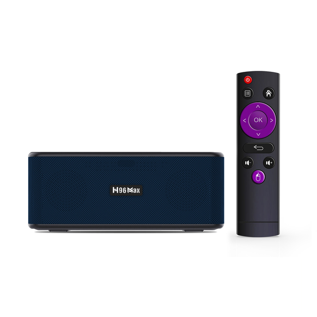 Home Theater 2-in-1 Android 13 IPTV Smart TV Box H96MAX M7 Rockchip RK3528 8K Decoding BT Speaker 4GB RAM Quad Core H96 MAX M7