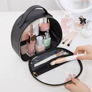 Wholesale Luxury Travel <b>Toiletry</b> Pouch Makeup for Women Custom Cosmetic <b>Bag</b> With Logo Portable - Product Image 5