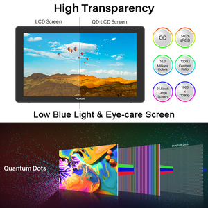 Huion Kamvas 22 cộng với 21.5inch 140% sRGB chuyên nghiệp vẽ màn hình đồ họa máy tính bảng với màn hình cho nghệ sĩ thiết kế - Product Image 3